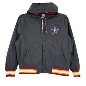 Nike NBA All-Star 2022 Men's‎ Loose Fit Black Hooded Jacket Size XL NWT